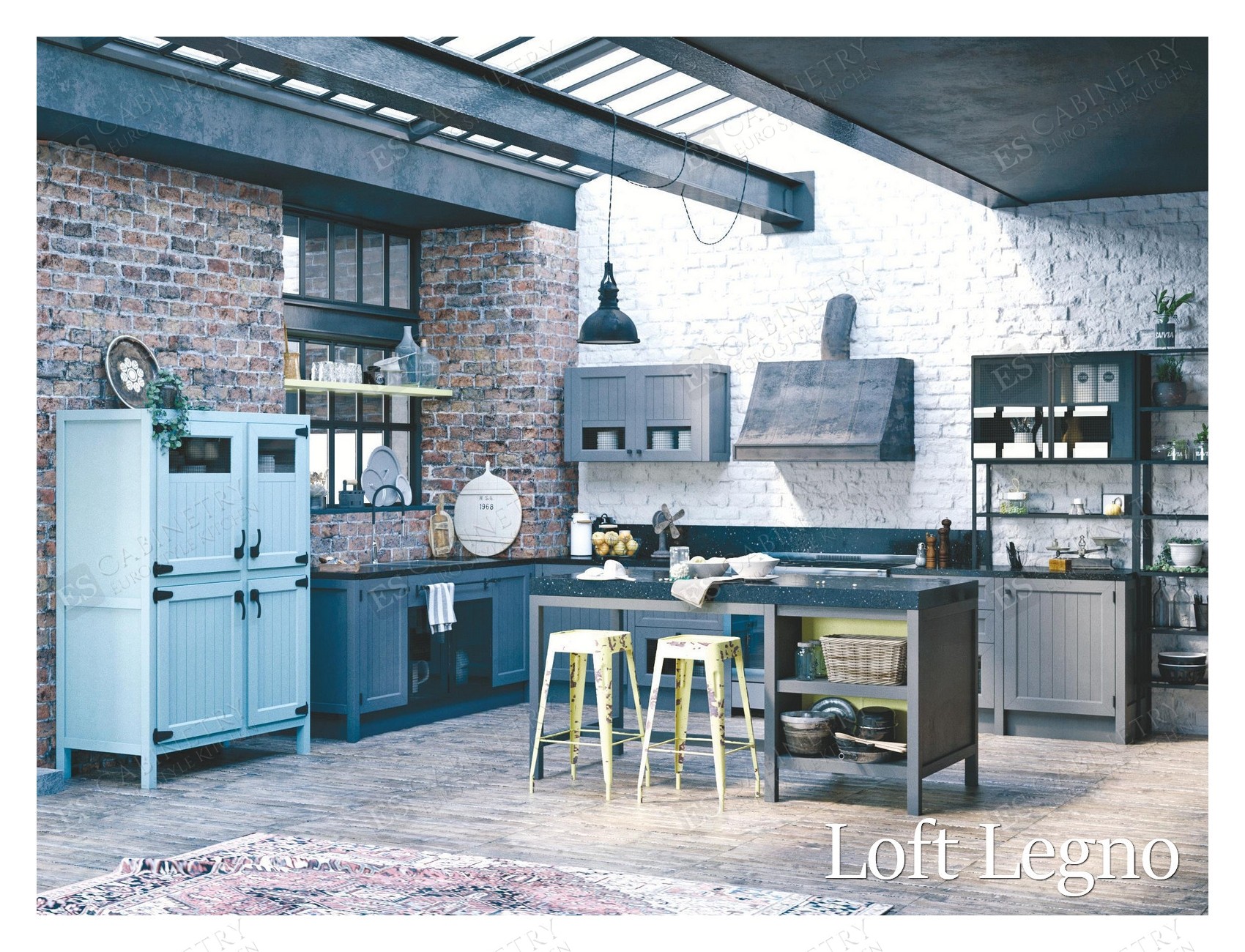 Loft Legno | European kitchen design